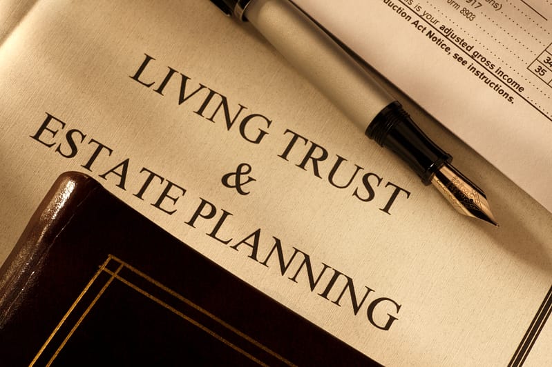 legal document for estate planning and trusts